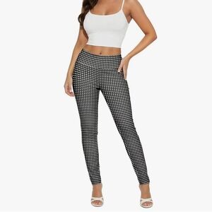 Houndstooth Dalia Ankle Pants EUC